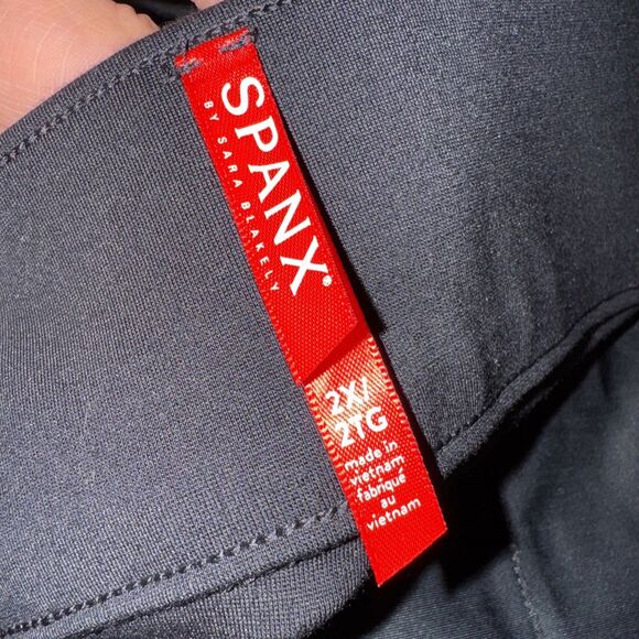 Spanx Stretch Jeggings Black Size 2X 17792 Slimming Basic Classic Back Pockets - Picture 3 of 7